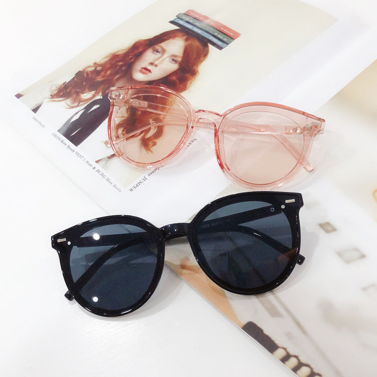 Wholesale PC Round Frame Female Sunglasses